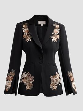 Cinq à Sept Women's Isby Floral Border Blazer