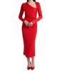 Cinq à Sept Women's Jalyn Draped Jersey Midi-Dress - 2