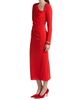 Cinq à Sept Women's Jalyn Draped Jersey Midi-Dress - 4