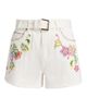 Cinq à Sept Women's Jardin Boheme Belted Ceil Shorts - 8