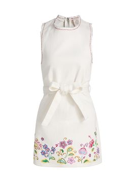 Cinq A Sept - Cinq a Sept Light Washed Floral Dress