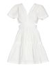 Cinq à Sept Women's Judith Tiered Wraparound Minidress - 8