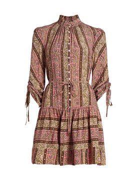 Cinq à Sept Women's Junie Pepper Paisley Minidress