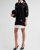 Cinq à Sept Women's Justina Baroque Patches Mini Dress - 4