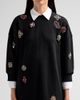 Cinq à Sept Women's Justina Baroque Patches Mini Dress - 5