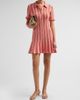 Cinq à Sept Women's Keaton Striped Knit Polo Mini Dress - 2