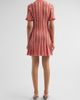 Cinq à Sept Women's Keaton Striped Knit Polo Mini Dress - 3