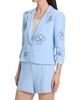 Cinq à Sept Women's Khloe Beaded Flowers Le Petit Blazer - 4