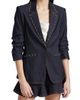 Cinq à Sept Women's Khloe Studded Denim Blazer - 3
