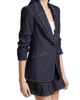 Cinq à Sept Women's Khloe Studded Denim Blazer - 4
