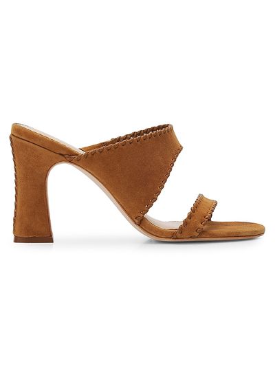 Cinq à Sept Women's Kora 100MM Suede Slip-On Sandals