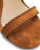 Cinq à Sept Women's Kora 100MM Suede Slip-On Sandals - 6