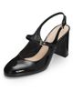 Cinq à Sept Women's Lola 80MM Patent Leather Slingback Pumps - 2
