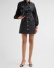 Cinq à Sept Women's Lumira Pearlescent-Button Mini Dress - 2
