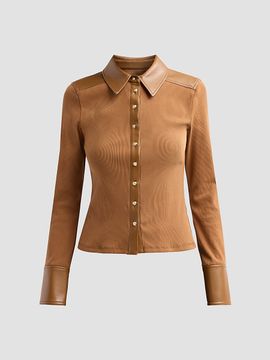 Cinq à Sept Women's Magali Cotton-Blend Ribbed Top
