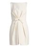 Cinq à Sept Women's Marista Gathered Bow Tweed Minidress - 8