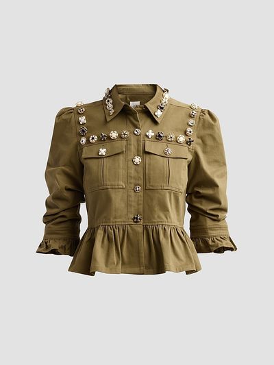 Cinq à Sept Women's Mixed Buttons Delanie Jacket
