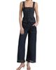 Cinq à Sept Women's Myra Guipure Lace Denim Top - 2