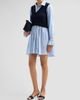 Cinq à Sept Women's Patsy Layered Stripe Mini Shirtdress - 4