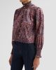 Cinq à Sept Women's Pia Paisley Cotton-Blend Long-Sleeve Top - 4