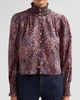 Cinq à Sept Women's Pia Paisley Cotton-Blend Long-Sleeve Top - 5