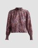 Cinq à Sept Women's Pia Paisley Cotton-Blend Long-Sleeve Top - 6