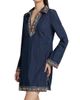 Cinq à Sept Women's Pierson Beaded Embellished Denim Mini-Shirtdress - 4