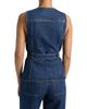 Cinq à Sept Women's Reenee Denim Belted Vest - 5