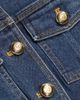 Cinq à Sept Women's Reenee Denim Belted Vest - 7