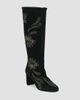 Cinq à Sept Women's Resort Dani 70MM Embroidered Suede Boots - 2
