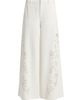 Cinq à Sept Women's Roxane Embroidered Wide-Leg Pants - 8