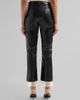 Cinq à Sept Women's Roxie Maisie Lace-Cuff Faux Leather Pants - 3