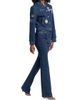Cinq à Sept Women's Shailene Studded Boot-Cut Jeans - 2
