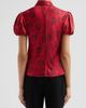 Cinq à Sept Women's Solange Paisley Fan Satin Top - 3