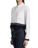 Cinq à Sept Women's Sylvan Lace Fringe Shirt - 4