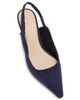 Cinq à Sept Women's Sylvie 65MM Suede Slingback Pumps - 4