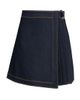 Cinq à Sept Women's Tammi Pleated Denim Miniskirt - 1