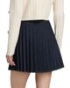Cinq à Sept Women's Tammi Pleated Denim Miniskirt - 5
