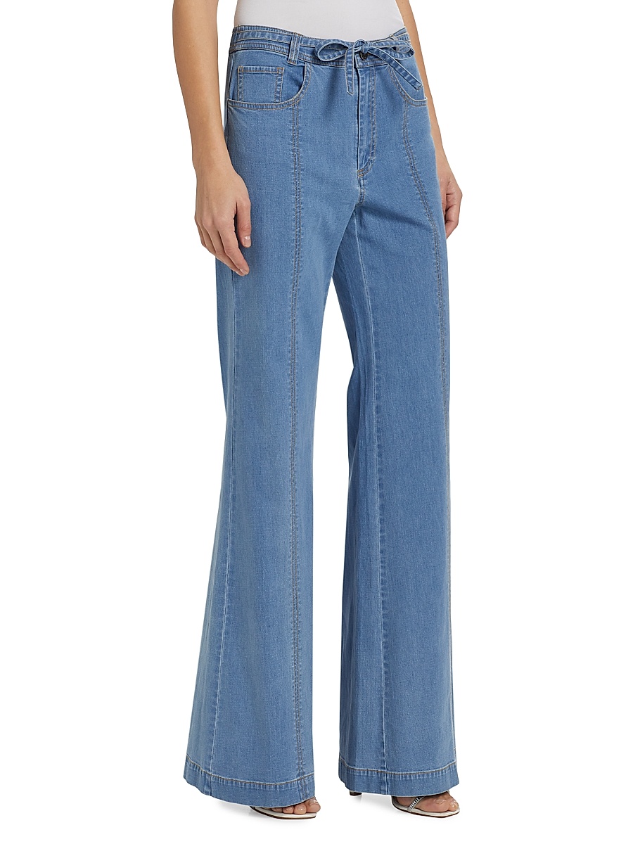 Cinq à Sept Women's Tansy Drawstring Denim Jeans