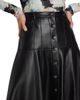 Cinq à Sept Women's Veena Faux Leather Midi-Skirt - 6