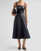 Cinq à Sept Women's Vega Faux-Leather Midi Dress - 2
