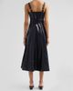 Cinq à Sept Women's Vega Faux-Leather Midi Dress - 3