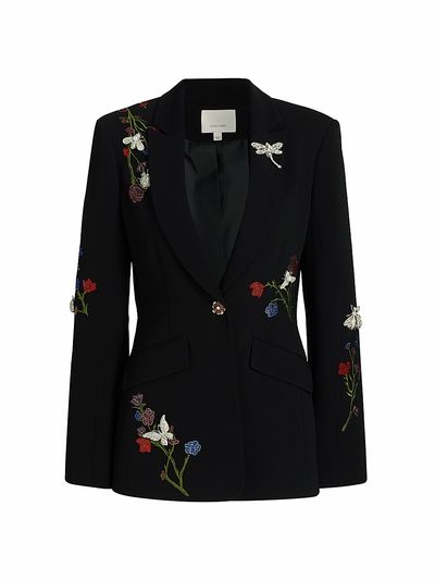 Cinq à Sept Women's Whispering Vines Cheyenne Floral Blazer