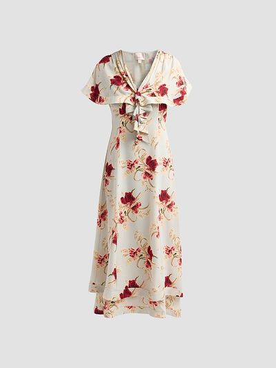 Cinq à Sept Women's Wilted Poppy Antonetta Dress