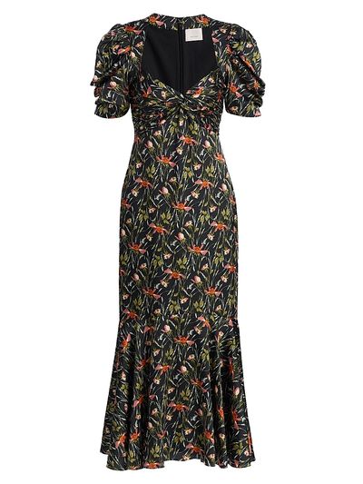 Cinq à Sept Women's Windswept Meadow Wilma Midi-Dress