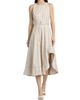 Cinq à Sept Women's Zelda Gingham Denim Asymmetric Tea-Length Dress - 2