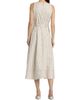 Cinq à Sept Women's Zelda Gingham Denim Asymmetric Tea-Length Dress - 5