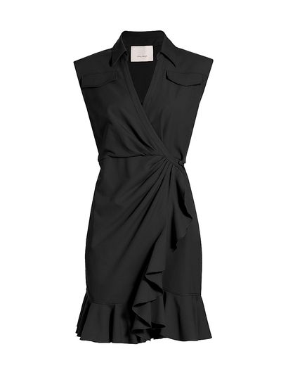 Cinq à Sept Women's Zenni Mini Wrap Dress
