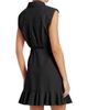 Cinq à Sept Women's Zenni Mini Wrap Dress - 5