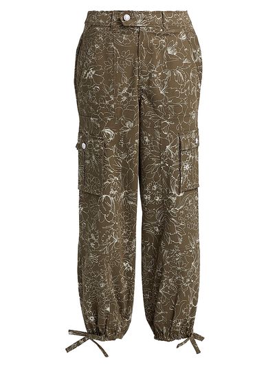 Cinq à Sept Women's Zola Garden Doodle Cargo Pants